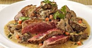 Tagliata ai funghi porcini