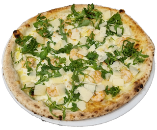 Pizza gamberetti