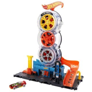 Set de joaca Mattel Hot Wheels Centru de vulcanizare auto modern urban [4189739]