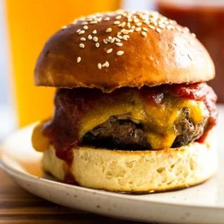 Humburgar vaca com bacon