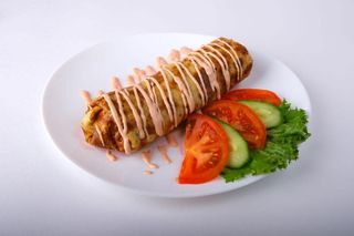 Блин с мясом