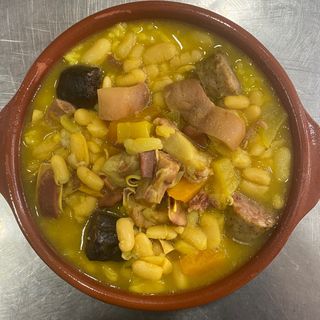 Arroç en fessols i naps (arroz con alubias y nabos)