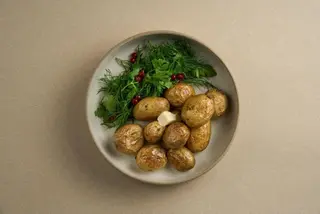 PATATAS BABY/молодой картофель в духовке