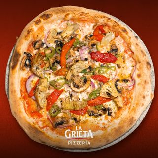 Pizza vegetariana 30 cm.