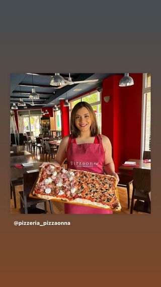 Pizza Rectangular Para Cuatro