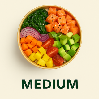 Componi il tuo poke  medium + bibita