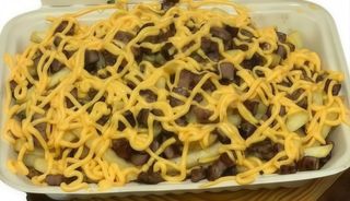 Batata com Bacon e Cheddar Pequena