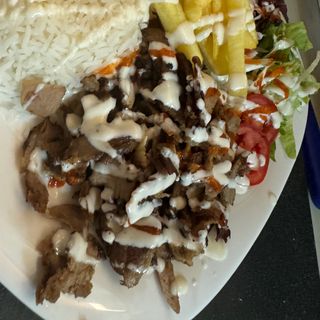 Piatto kebab completo