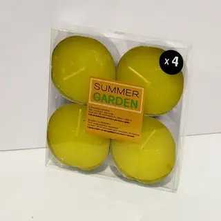 4 Velas Citronela