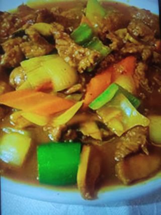 48.Ternera Con Salsa Curry