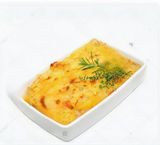 Patata Con Carne Gratinada