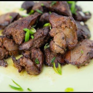 Ficăței de pui la grătar