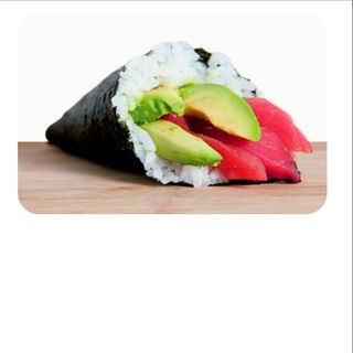 Temaki atun aguacate