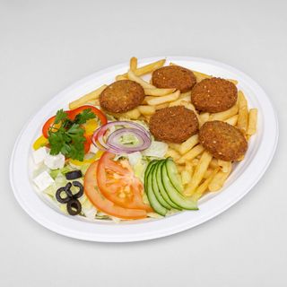 Talerz falafel