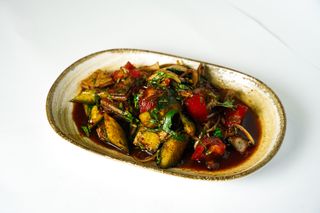 Салат из требухи по-китайски