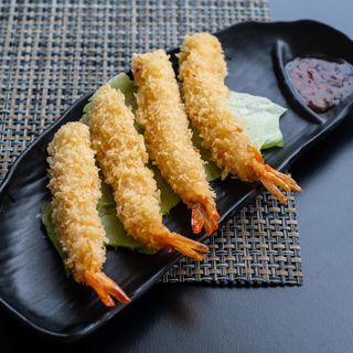 Tempura di gamberi