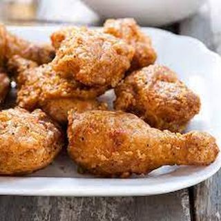 Deep Fried Chicken And Chips