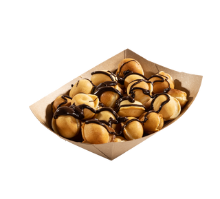 Mini gogosi cu ciocolata