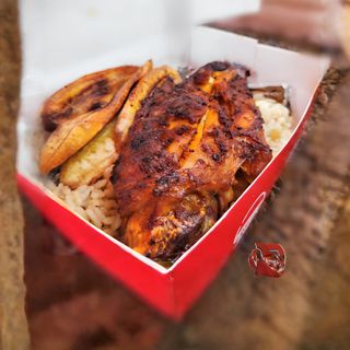 Heavenly Coconut Rice With Turkey (Grilled)