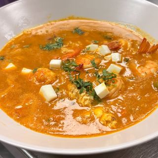 Chupe de langostinos