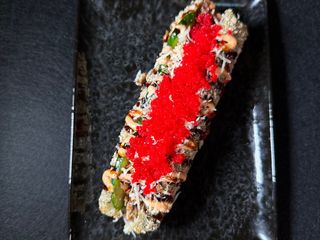 1. Roll hot-dog з лососем-гриль