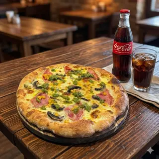 Pizza Bianca(30 см) + Coca-Cola (500мл) комбо