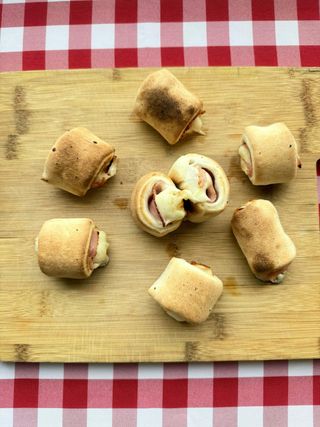 Panini z szynką i serem