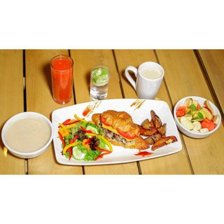 Croissant Stuffed With Chicken