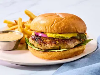 Beef Burger Combo