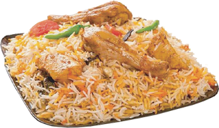 Chicken biryani