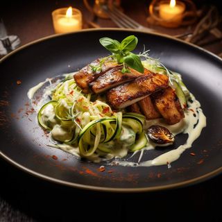 Pasta con Pollo 300g + domaći sok od šipka