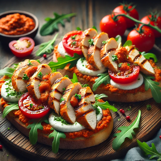 Tartine spicy chicken 