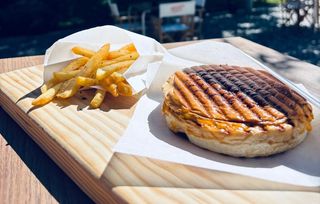 Cheese "Smashed Burger"