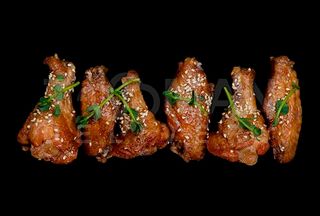 Крила в медово-соєвому соусі