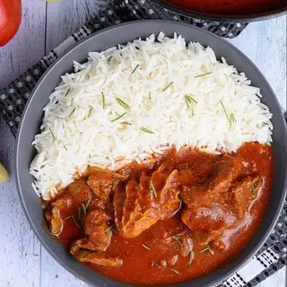 Jekoyo White Rice Combo +Beef +Ponmo