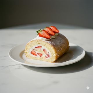 Tronchetto alla fragola