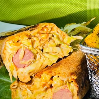 LARGE CHICKEN AND BEEF WITH SAUSAGE 