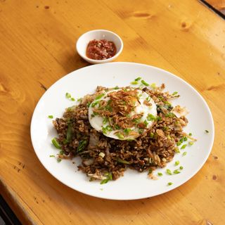 Nasi Goreng Smoked Fish 