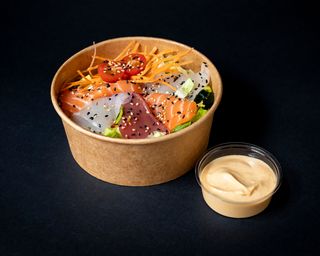 Sashimi Sarada (Sin Gluten)