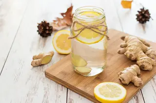 Cocktail détox au gingembre