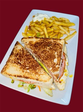 Sándwich super La Abuela Canaria de lomo