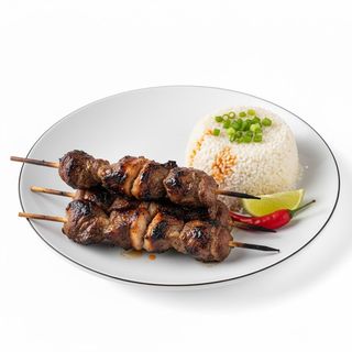 2 Brochettes D'escargot & Accompagnement