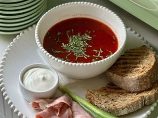 Борщ з куркою (400g)