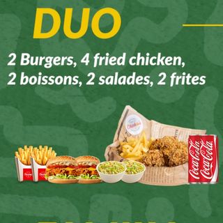 Duo happy Box wings