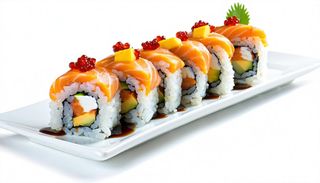 135 Uramaki mango roll