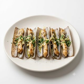 Tapa De Navajas A La Plancha