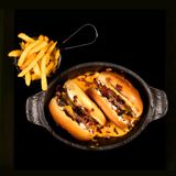 Бургер Дабъл чедър кинг (500гр)