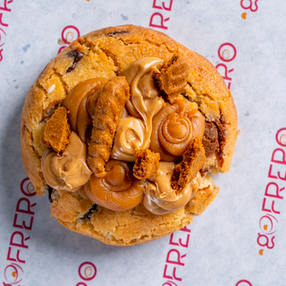 Cookie deluxe caramel et crème speculoos 