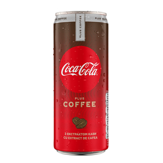 Coca‑Cola plus coffee (0.25л)