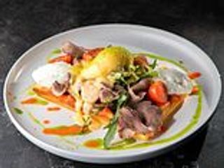 Хрумка вафля з ростбіфом, томатами (350г)